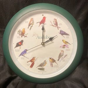 Audubon bird clock